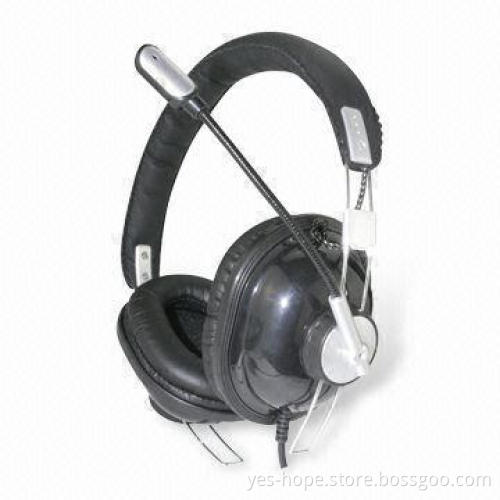 Wired Computer Headphone with 2 x 3.5mm Stereo Plug and 2.0m Cord Length